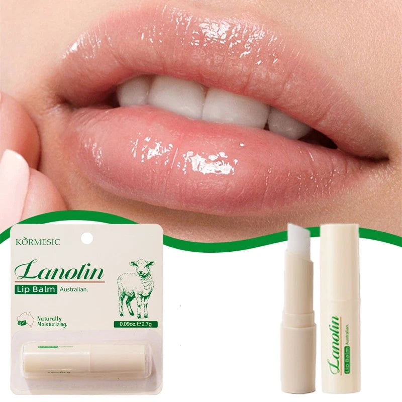Lippenbalsam mit Wollfett (Lanolin)