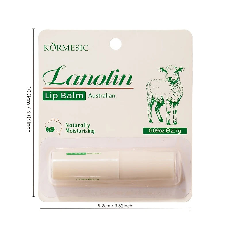 Lippenbalsam mit Wollfett (Lanolin)