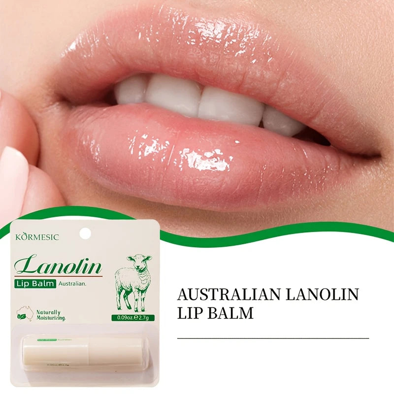 Lippenbalsam mit Wollfett (Lanolin)