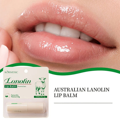 Lippenbalsam mit Wollfett (Lanolin)